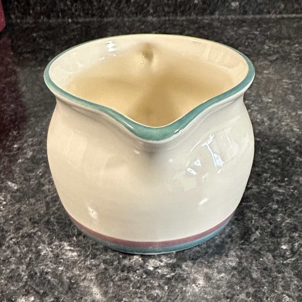 Pfaltzgraff Juniper Gravy Boat with Saucer and Box 1993 - Picture 7 of 13